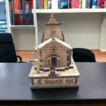Kedarnath 3D Handcrafted Wooden Temple Model for Office, Home Mandir, Car Dashboard Decoration - The for Any Occasion, Such as Birthdays, Anniversaries, Weddings, and Friendship Day. - Image 2