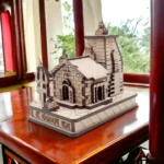 Kedarnath 3D Handcrafted Wooden Temple Model for Office, Home Mandir, Car Dashboard Decoration - The for Any Occasion, Such as Birthdays, Anniversaries, Weddings, and Friendship Day. - Image 3